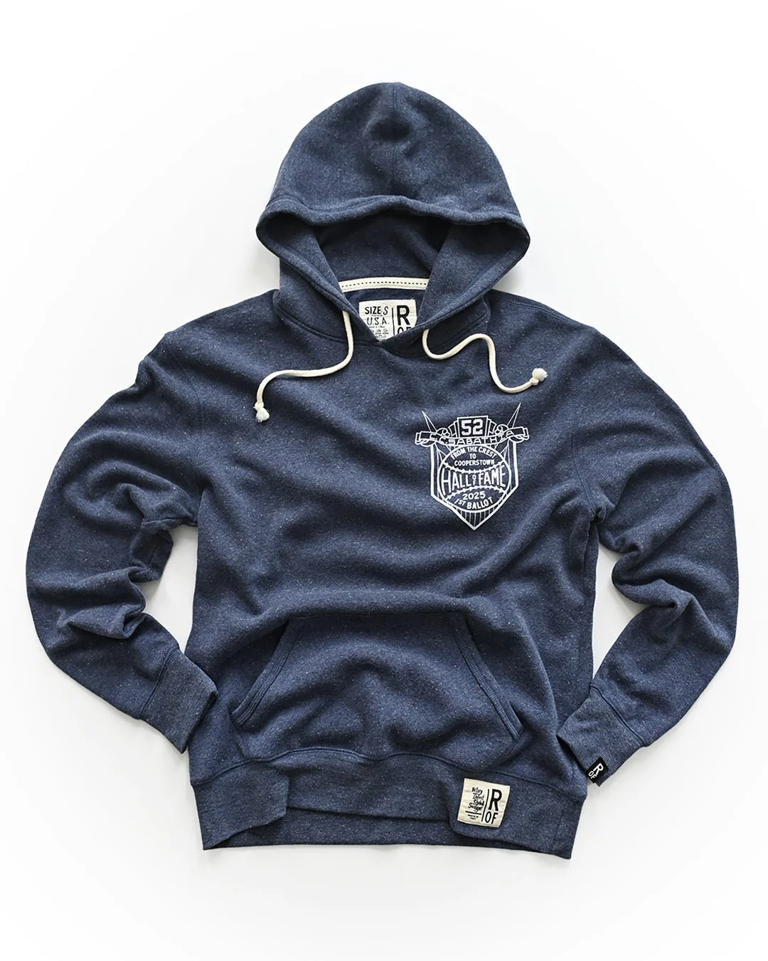 CC Sabathia HOF Career Navy PO Hoody - Image 6