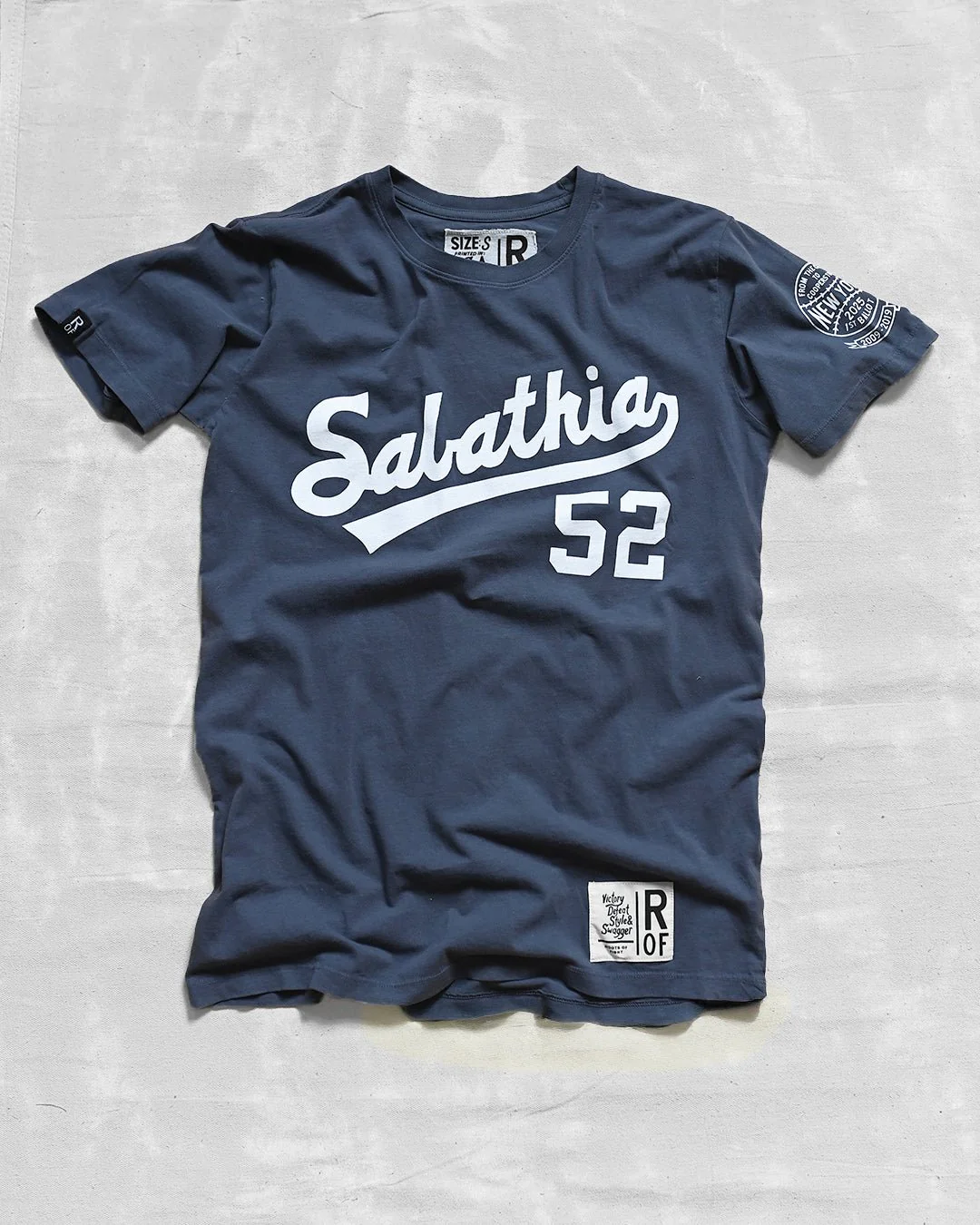 CC Sabathia New York Legend Navy Tee - Image 2
