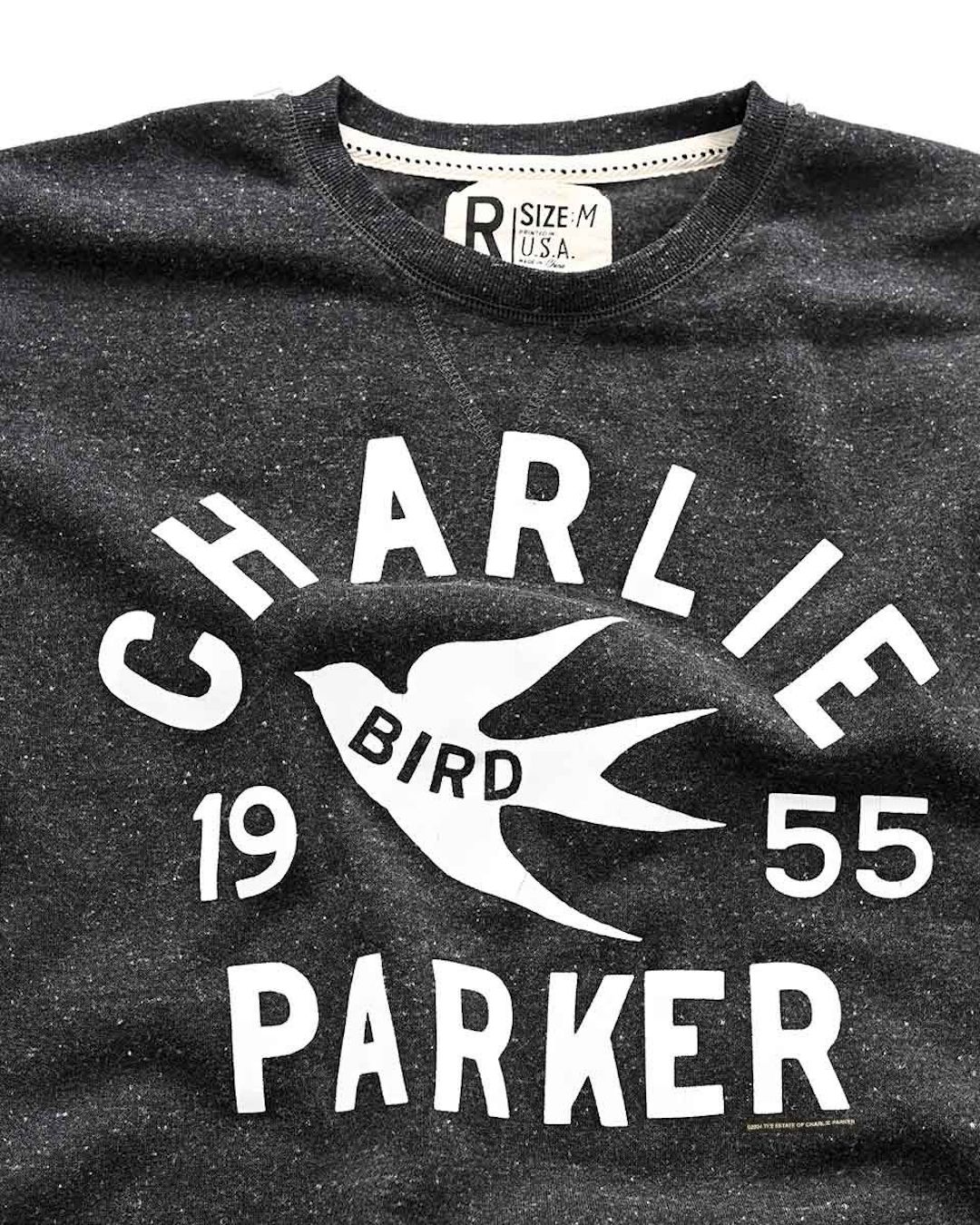 Charlie "Bird" Parker '55 Black Sweatshirt - Image 4