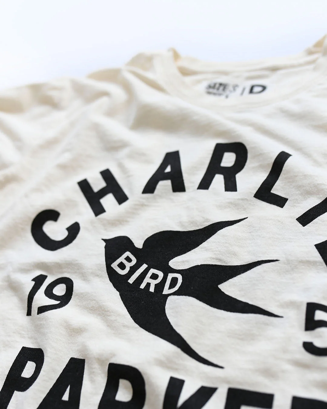 Charlie Bird Parker '55 White Tee - Image 3
