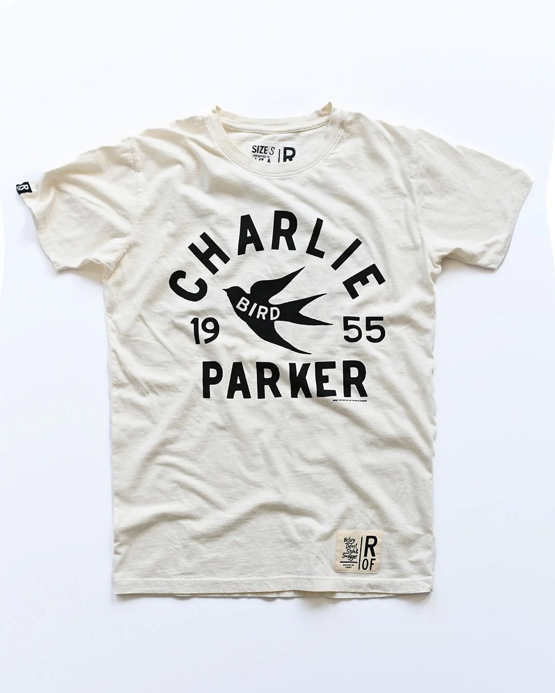 Charlie Bird Parker '55 White Tee - Image 4