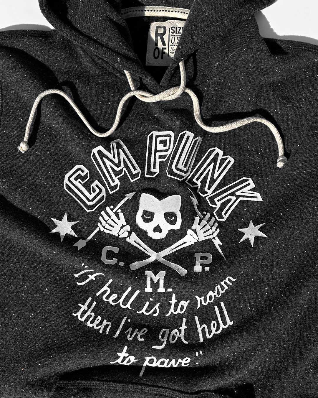CM Punk Black PO Hoody - Image 4