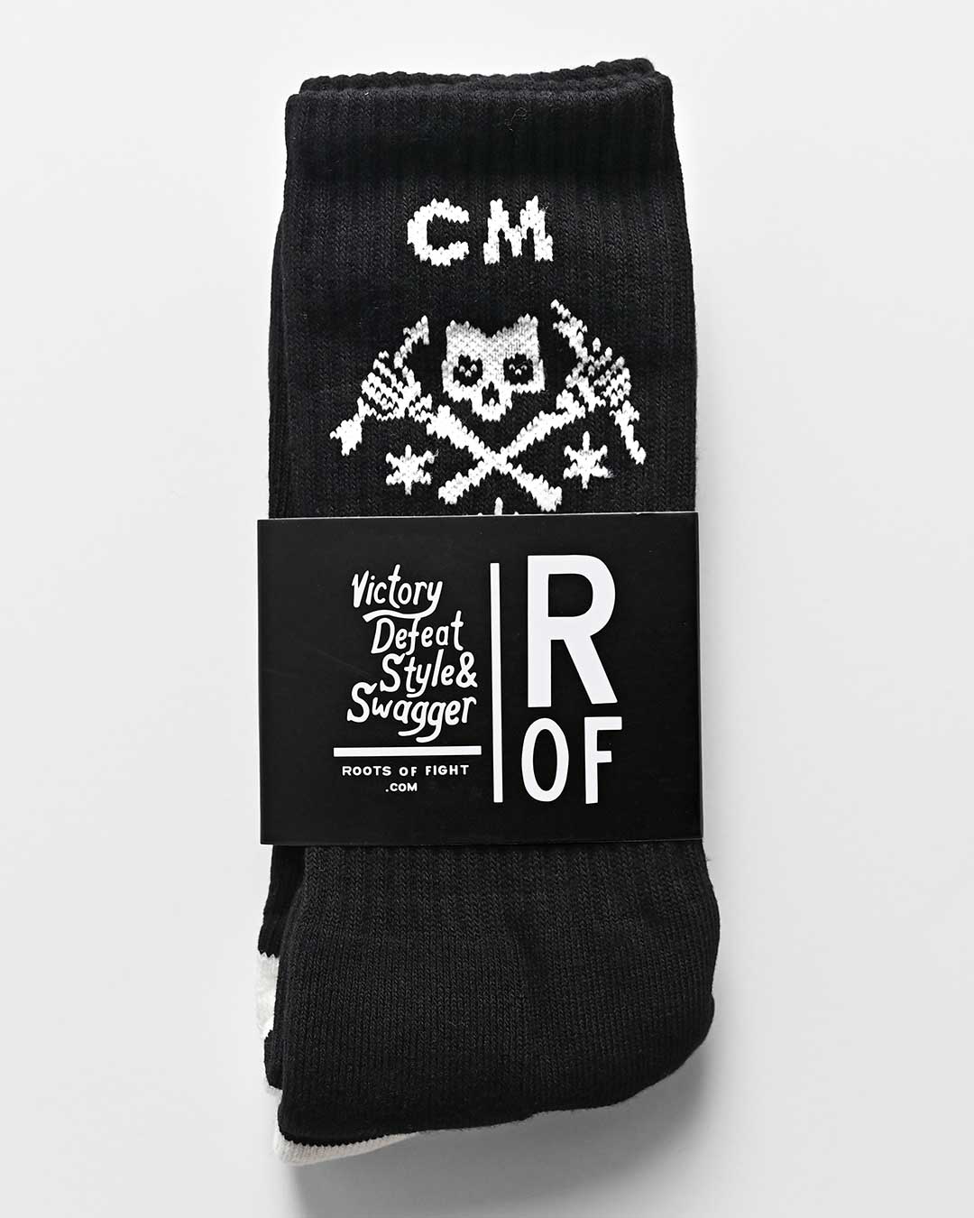 CM Punk Skull Black Socks - Image 3