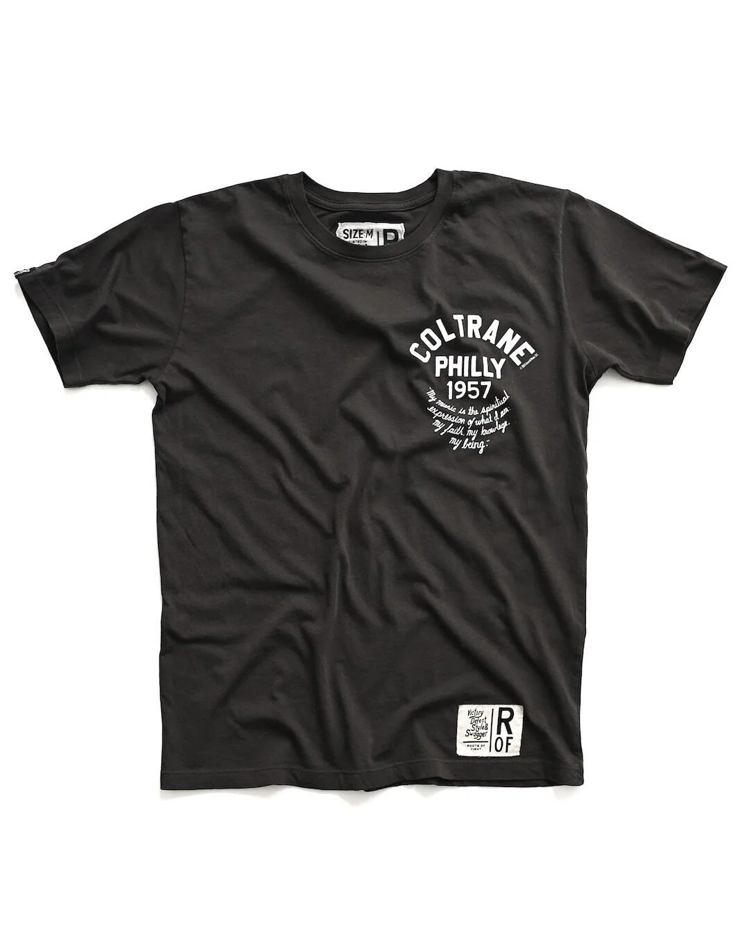 Coltrane Philly 1957 Black Tee - Image 3