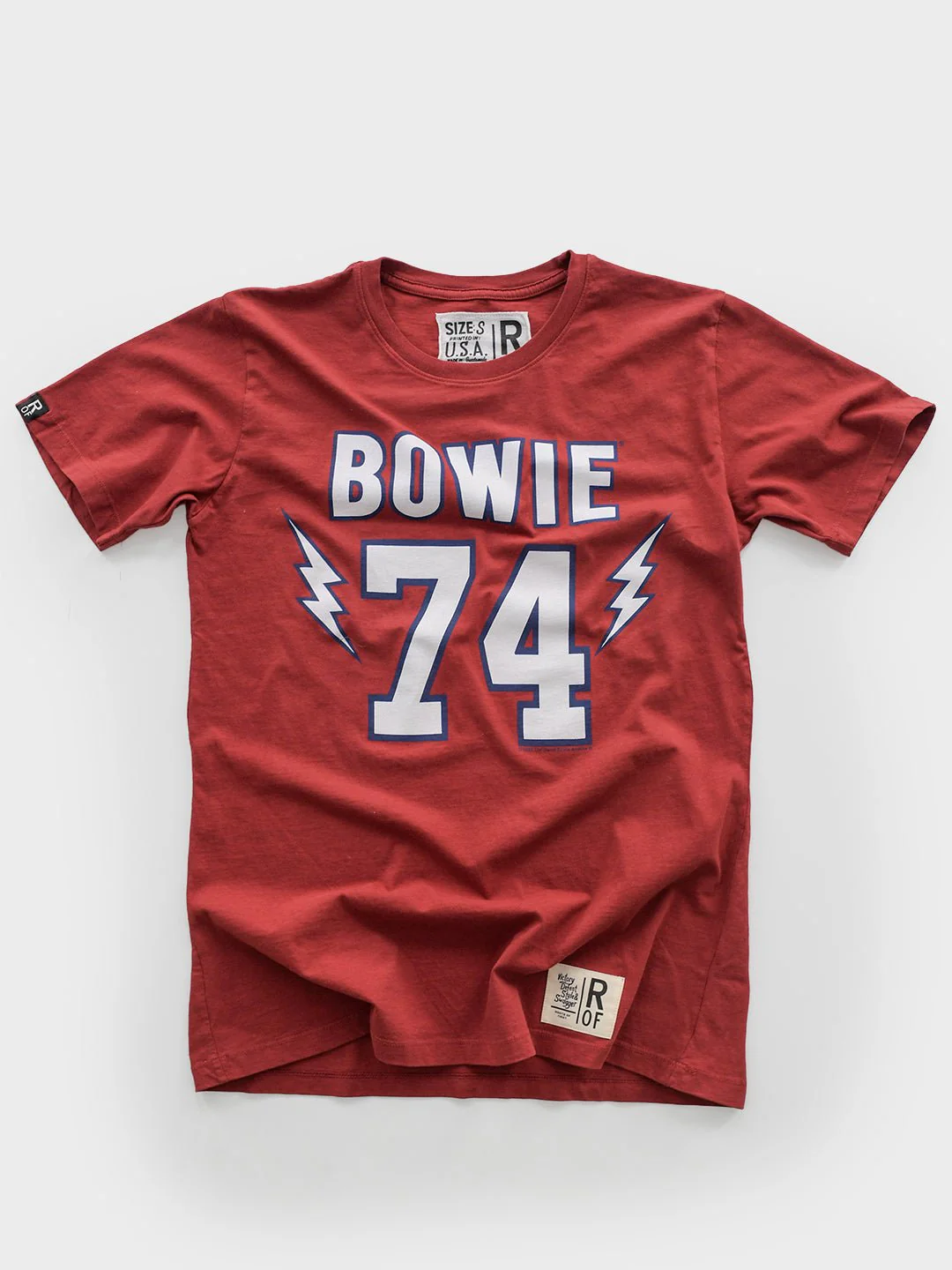 David Bowie '74 Cardinal Tee - Image 5