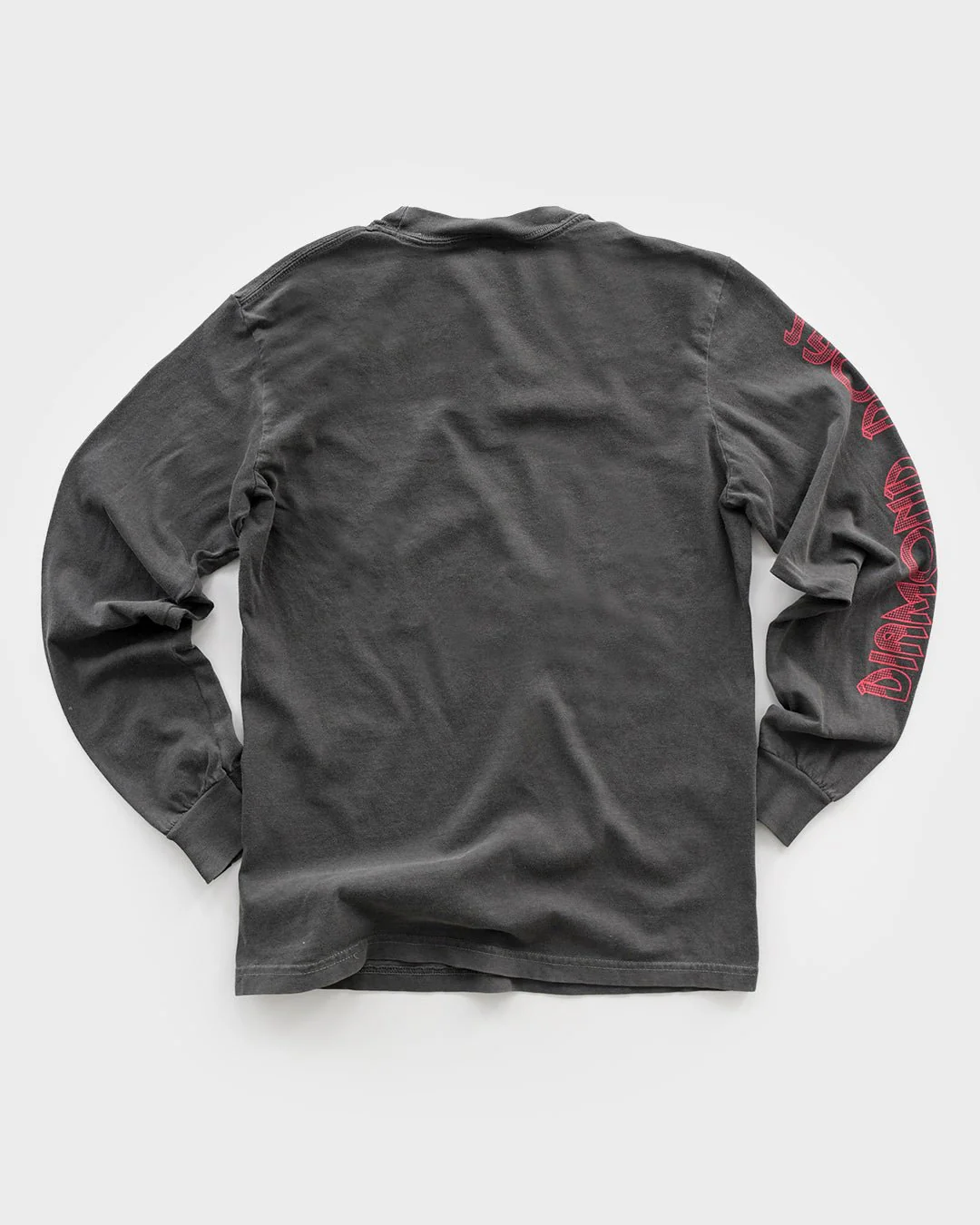 David Bowie Diamond Dogs Charcoal Long Sleeve Tee - Image 5