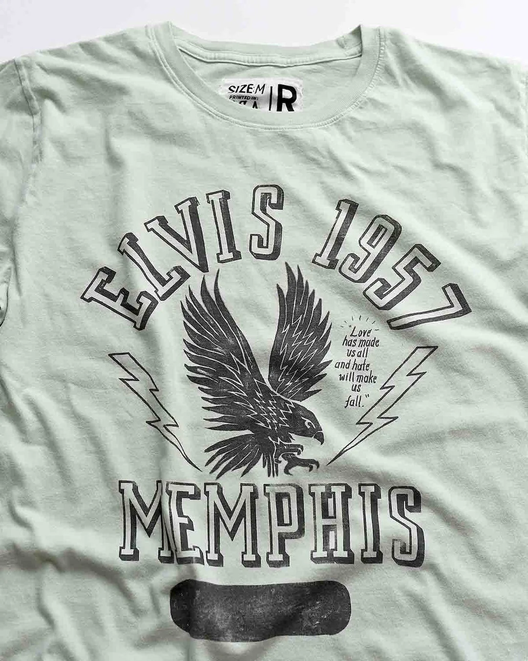 Elvis 1957 Eagle Mint Tee - Image 2