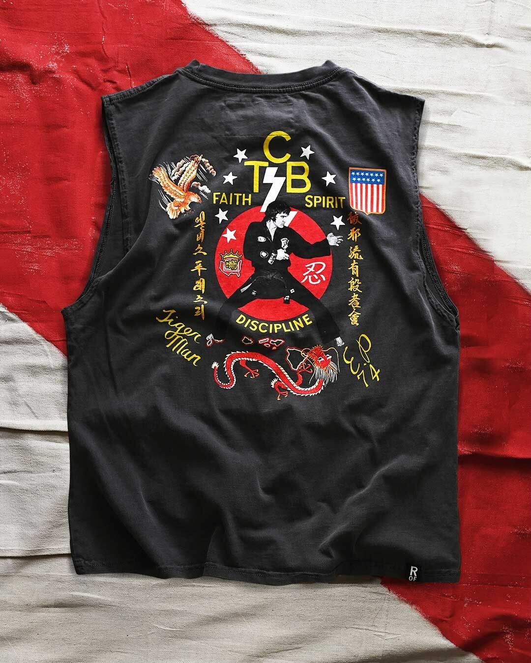 Elvis TCB Black Muscle Tee - Image 6