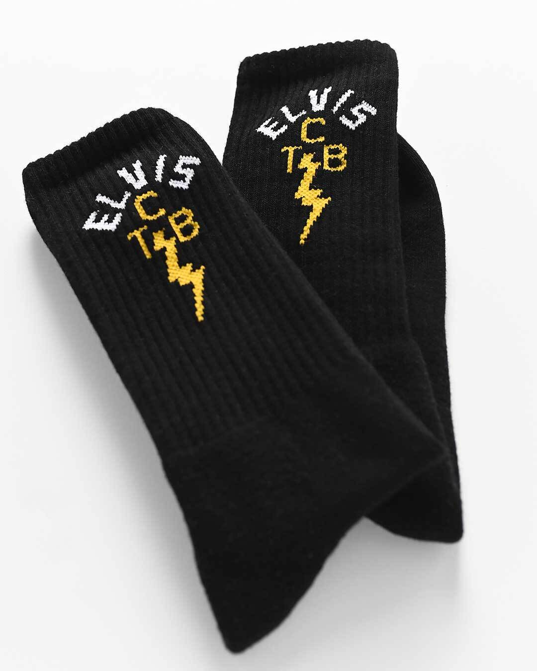 Elvis TCB Black Socks - Image 3