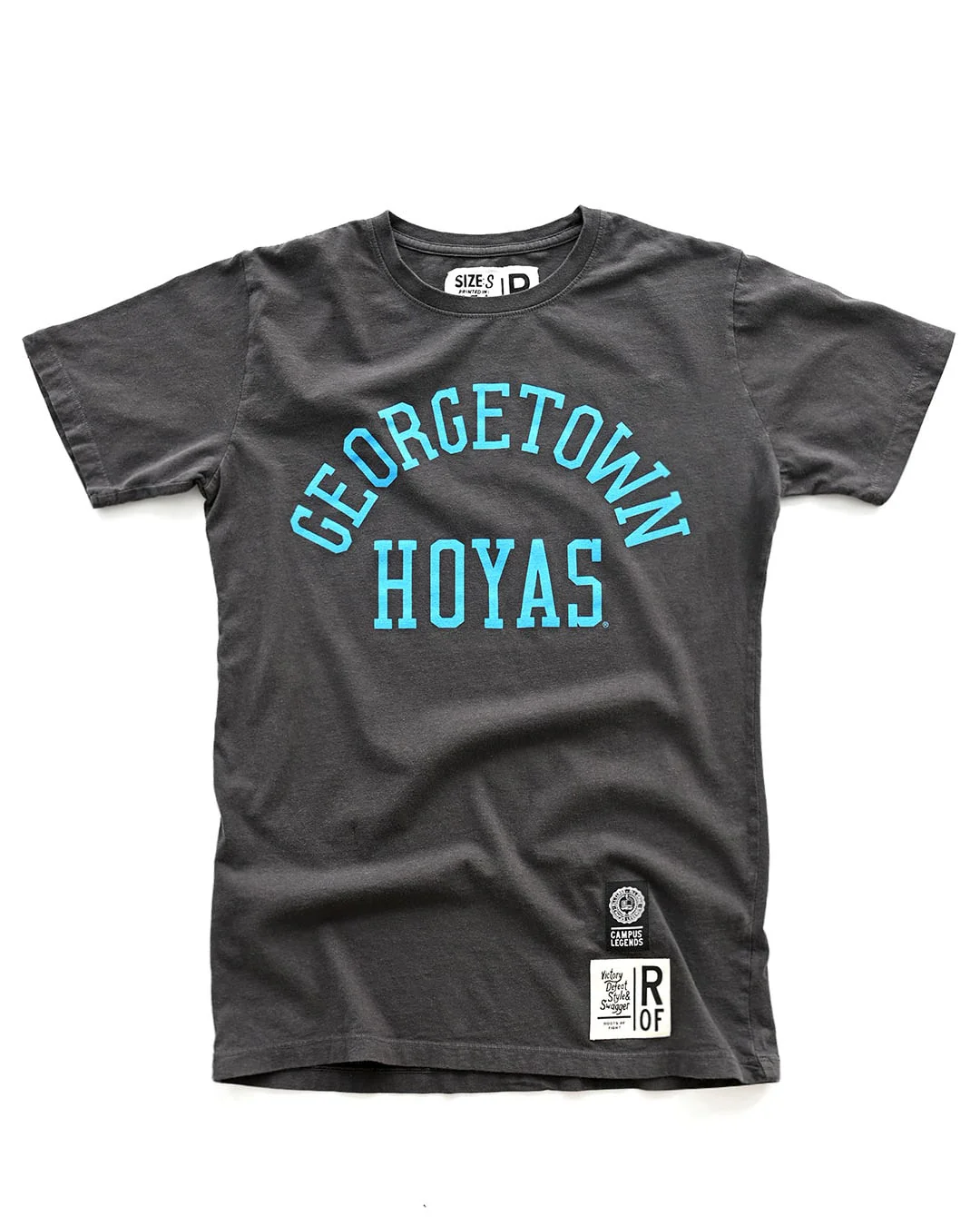 GU - Georgetown Hoyas Classic Black Tee - Image 4