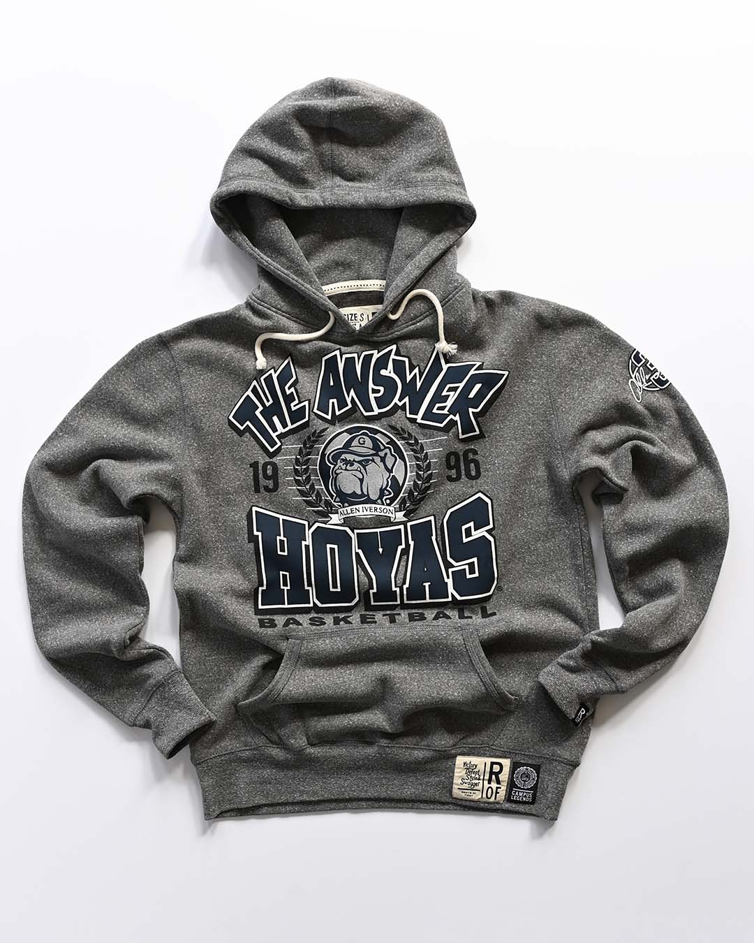 GU - Iverson Hoyas Grey PO Hoody - Image 5