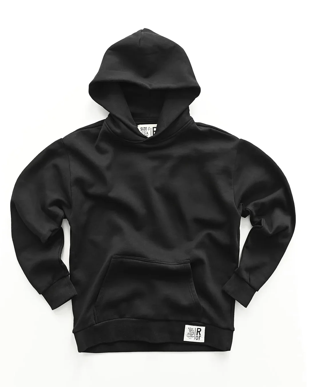 Heavyweight Black PO Hoody - Image 3