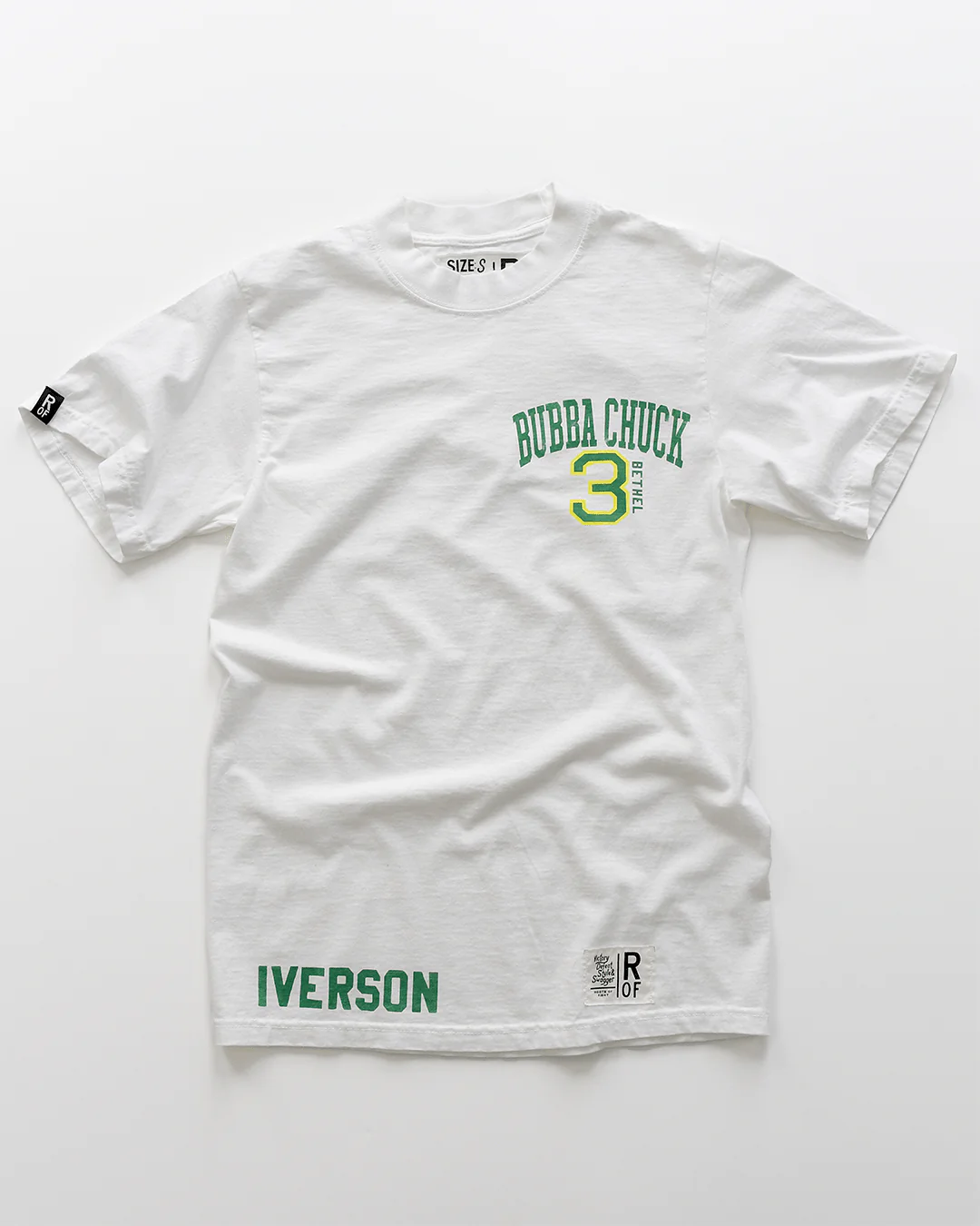 Iverson Bubba Chuck White Heavyweight Tee - Image 5