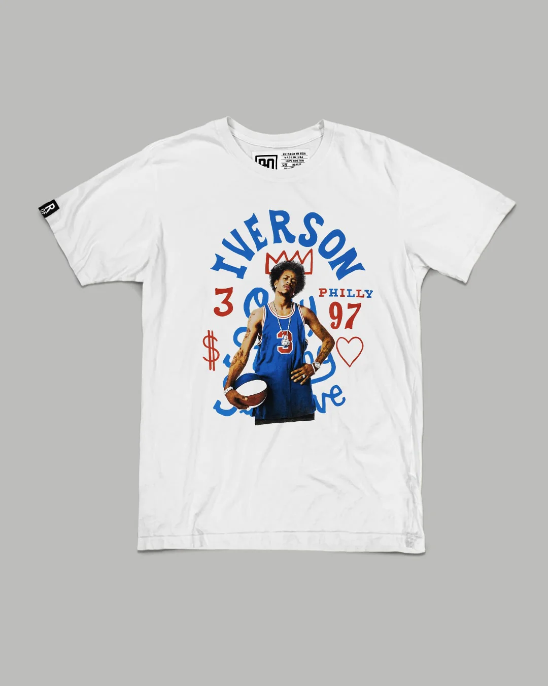 Iverson Philly Photo White Tee - Image 3