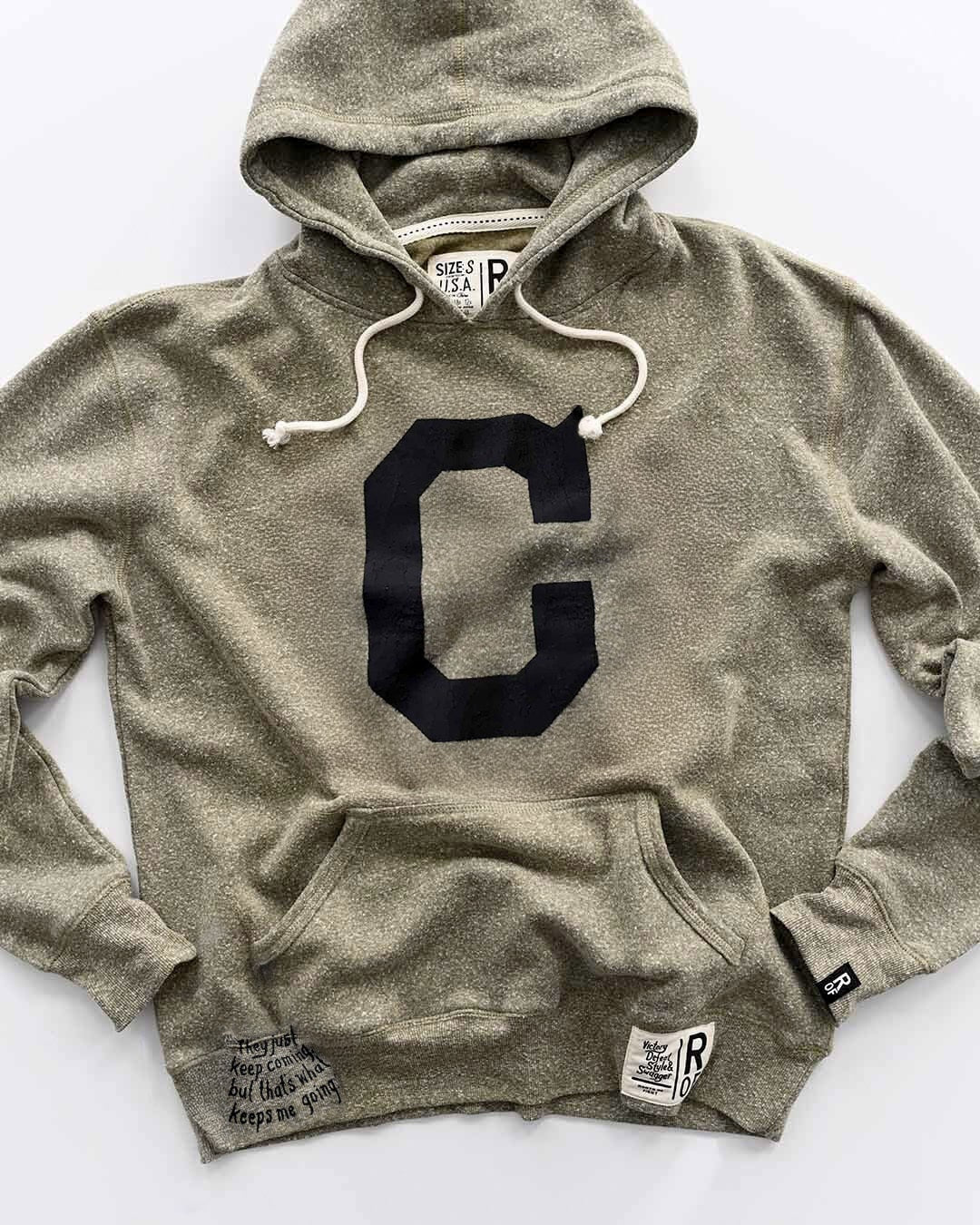 Jim Thorpe Canton #21 Olive PO Hoody - Image 7