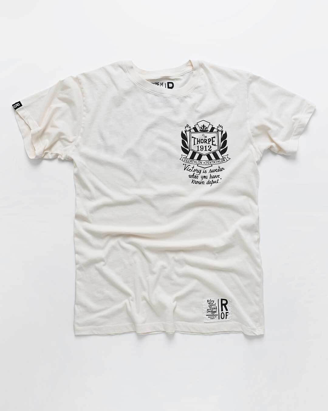 Jim Thorpe Games 1912 White Tee - Image 6