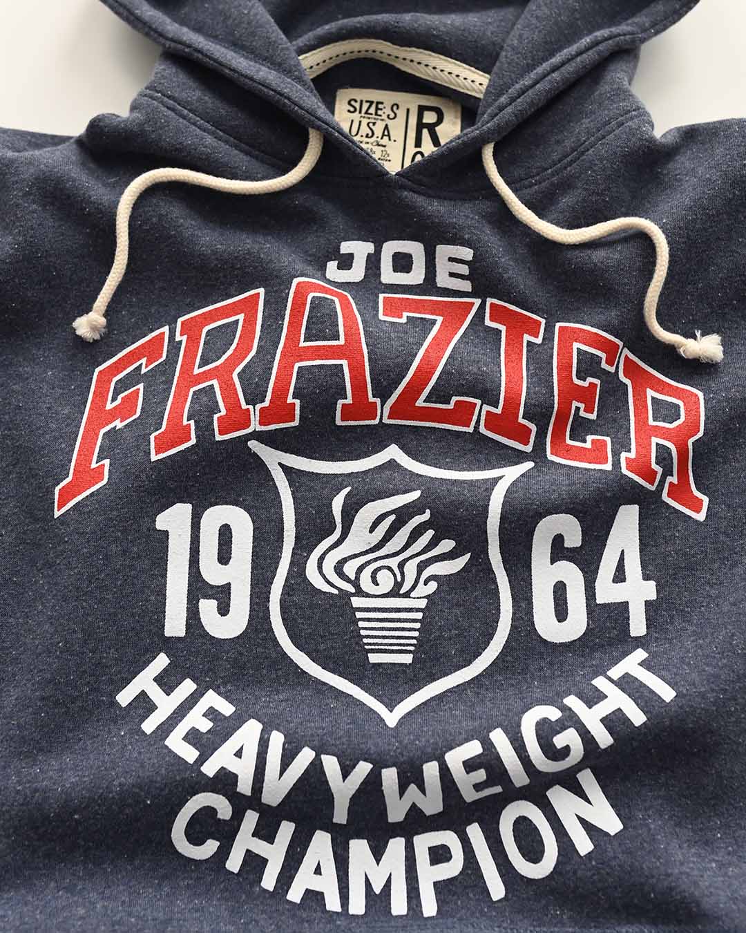 Joe Frazier Boxing USA Navy PO Hoody - Image 5