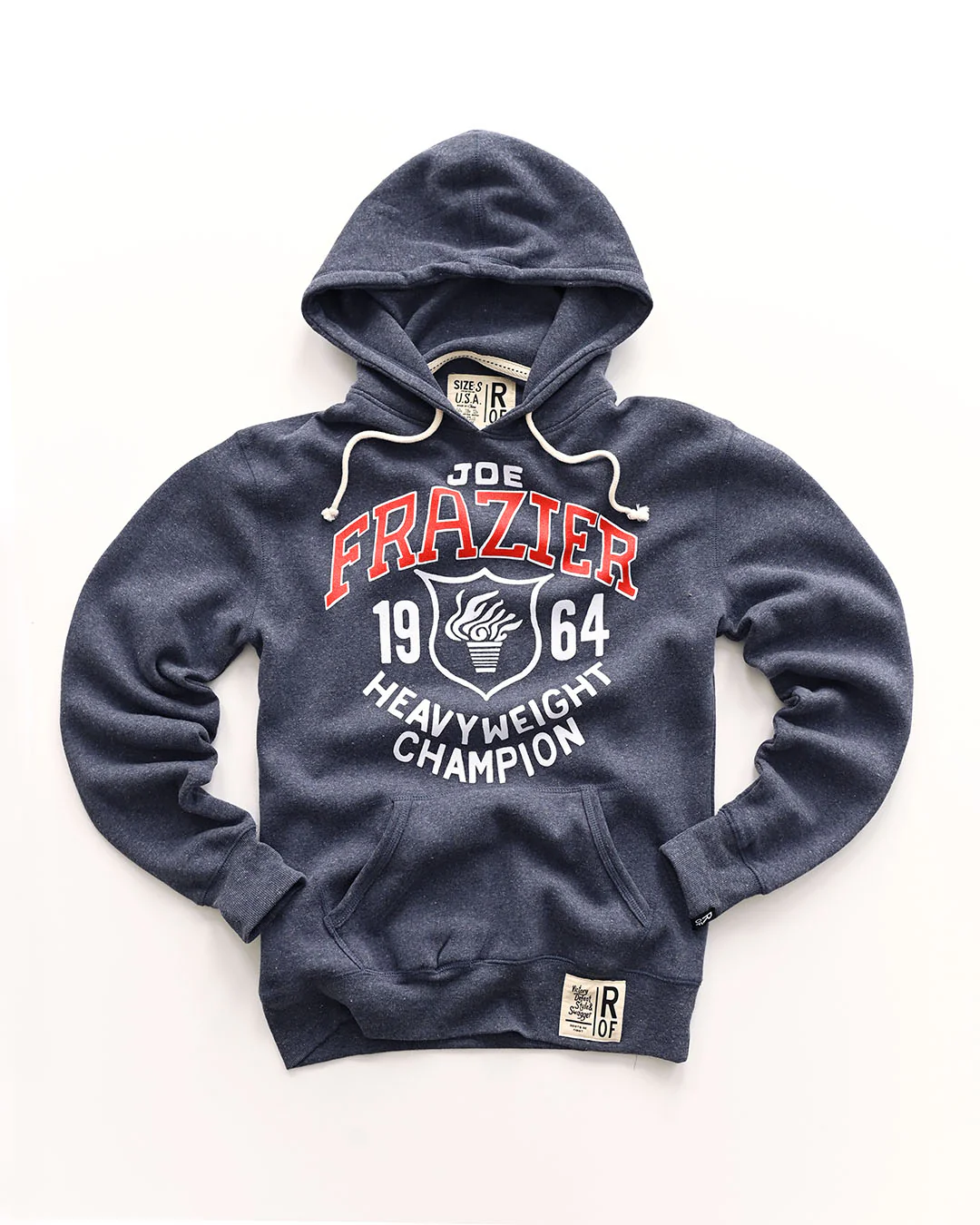Joe Frazier Boxing USA Navy PO Hoody - Image 6