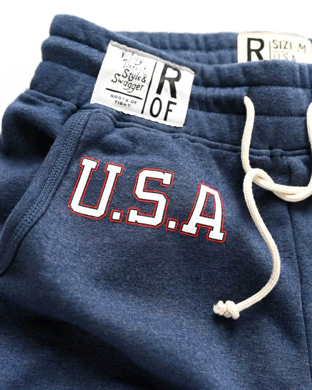 Joe Frazier Games 1964 Navy Shorts - Image 4