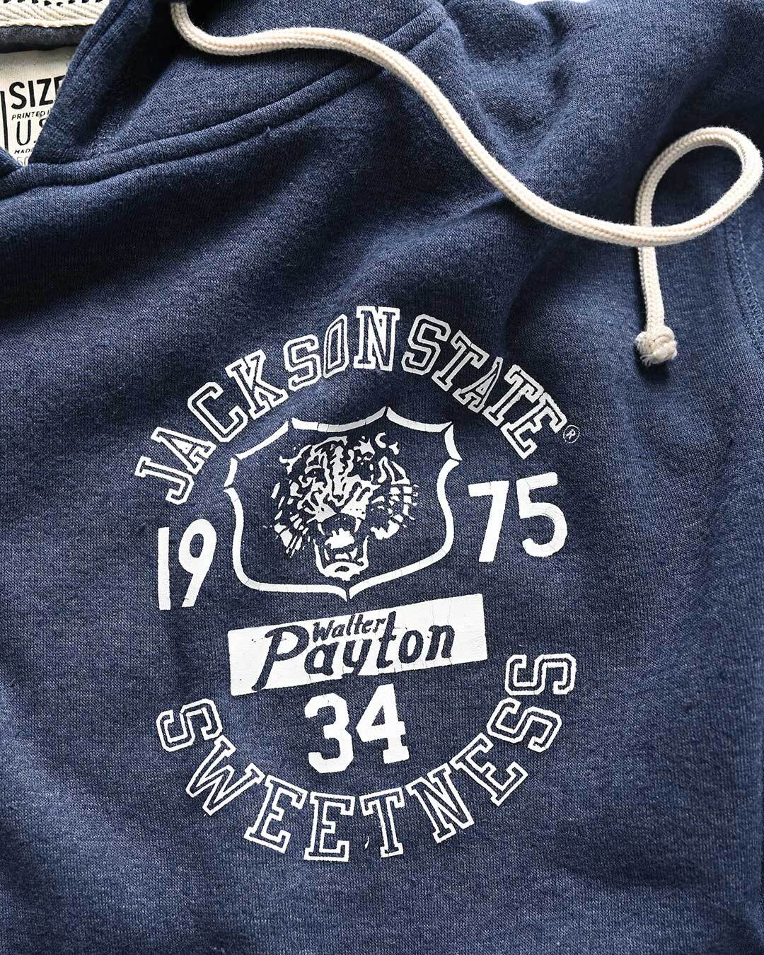 JSU - Payton Tigers #34 Navy PO Hoody - Image 3