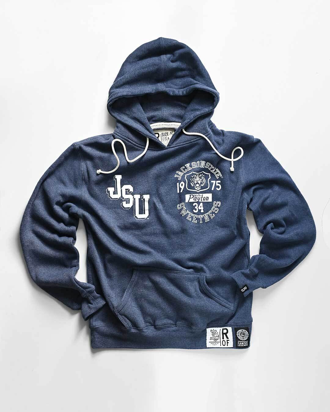 JSU - Payton Tigers #34 Navy PO Hoody - Image 4