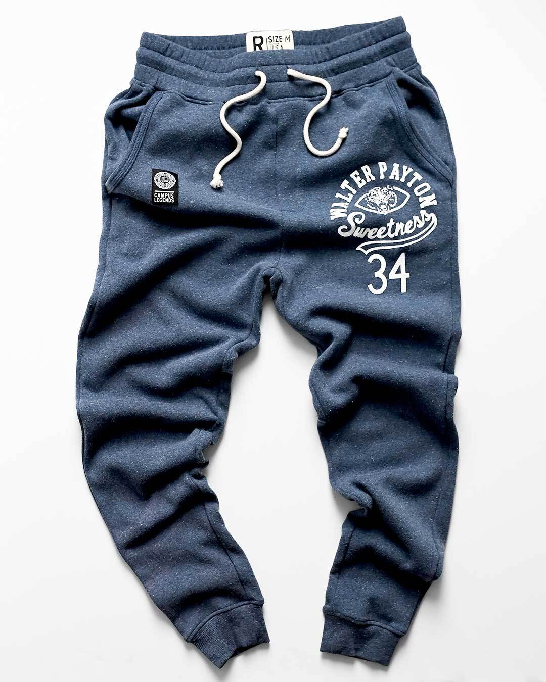JSU - Payton Tigers #34 Navy Sweatpants - Image 3