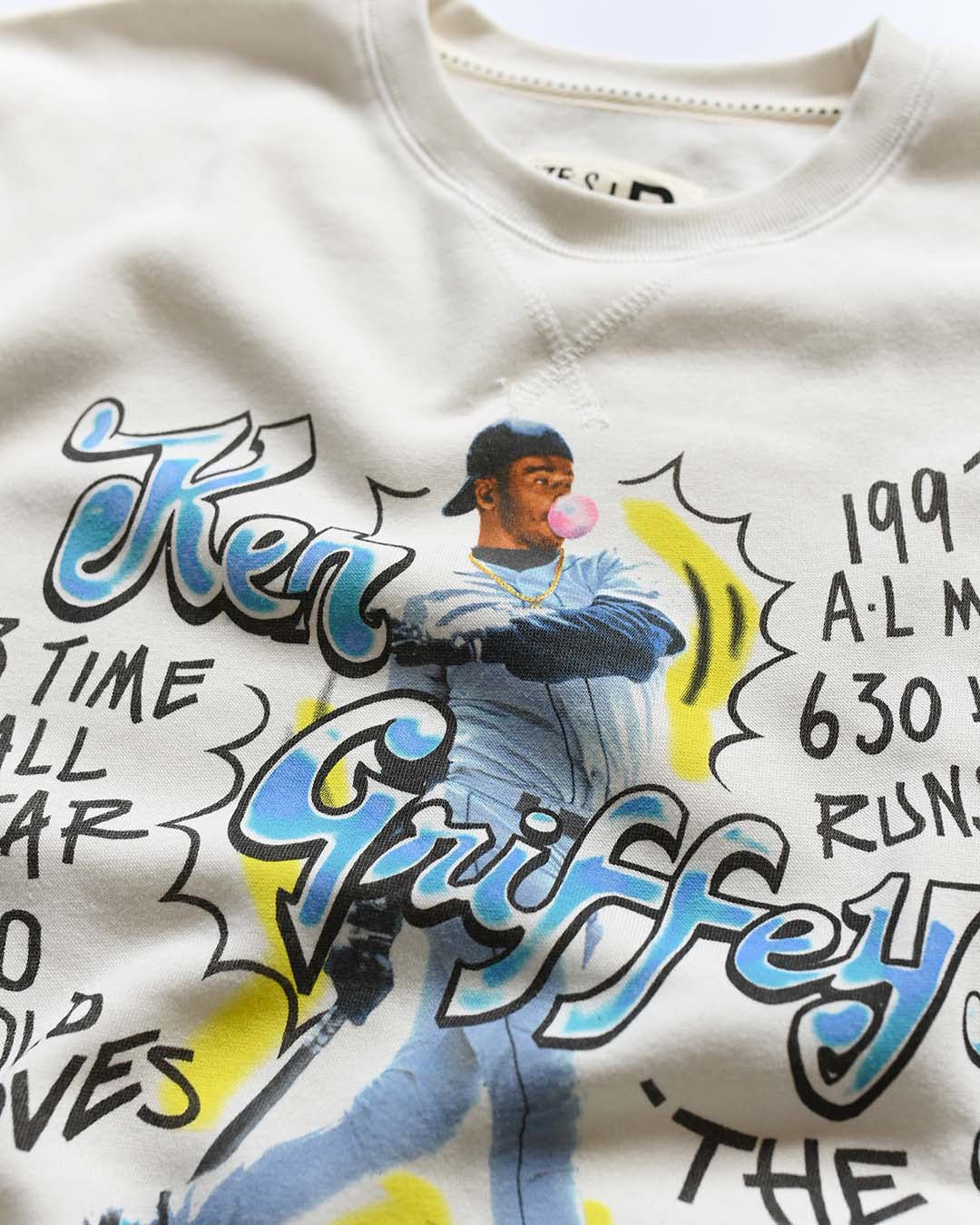 K. Griffey Jr. '97 MVP Photo White Sweatshirt - Image 3
