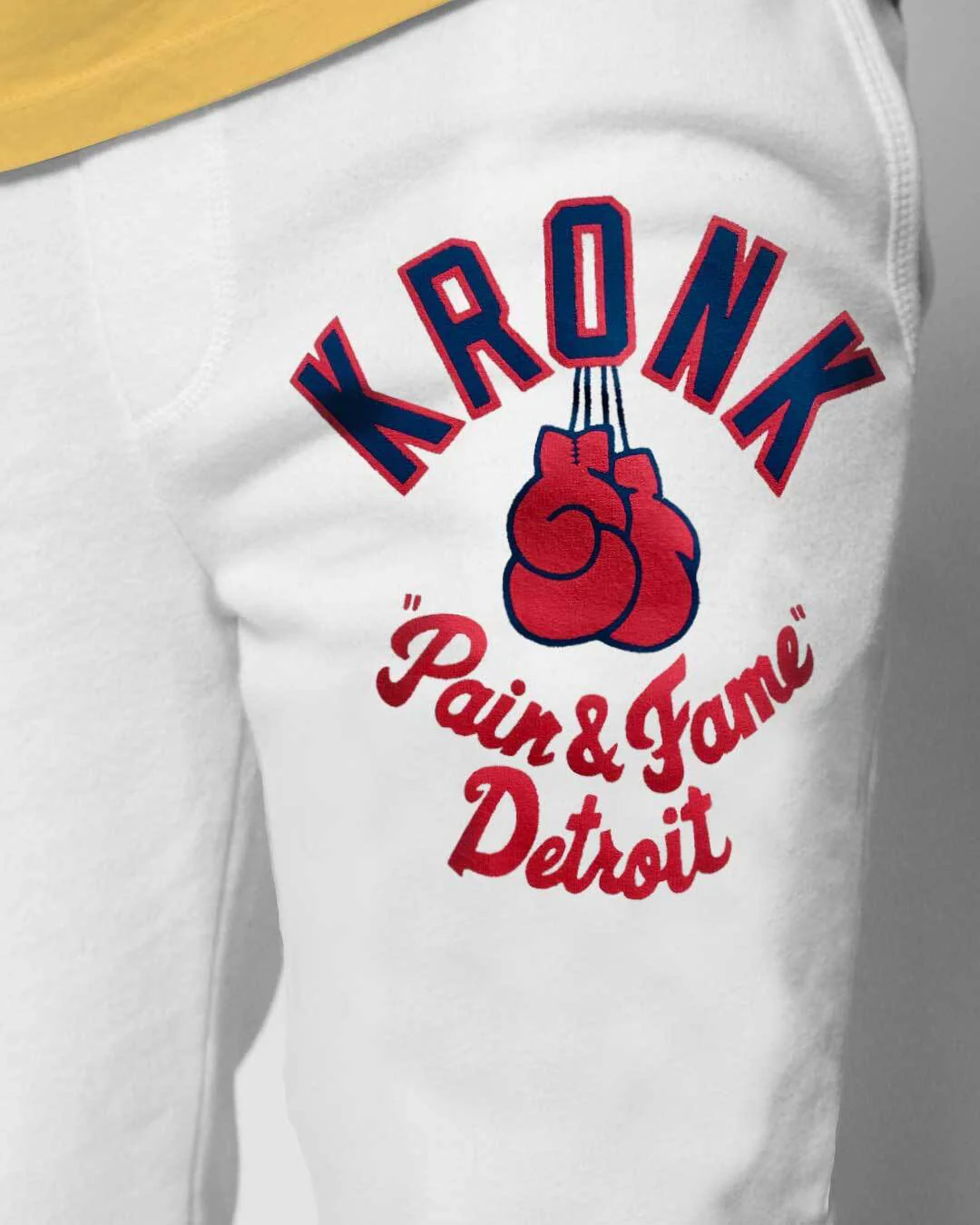 Kronk 'Pain & Fame' Ivory Sweatpants - Image 6