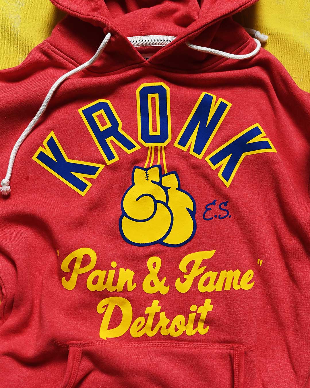 Kronk Pain & Fame Red Hoody - Image 4