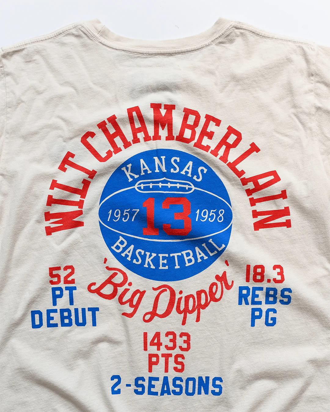 KU - Wilt Jayhawks Legacy White Tee - Image 4