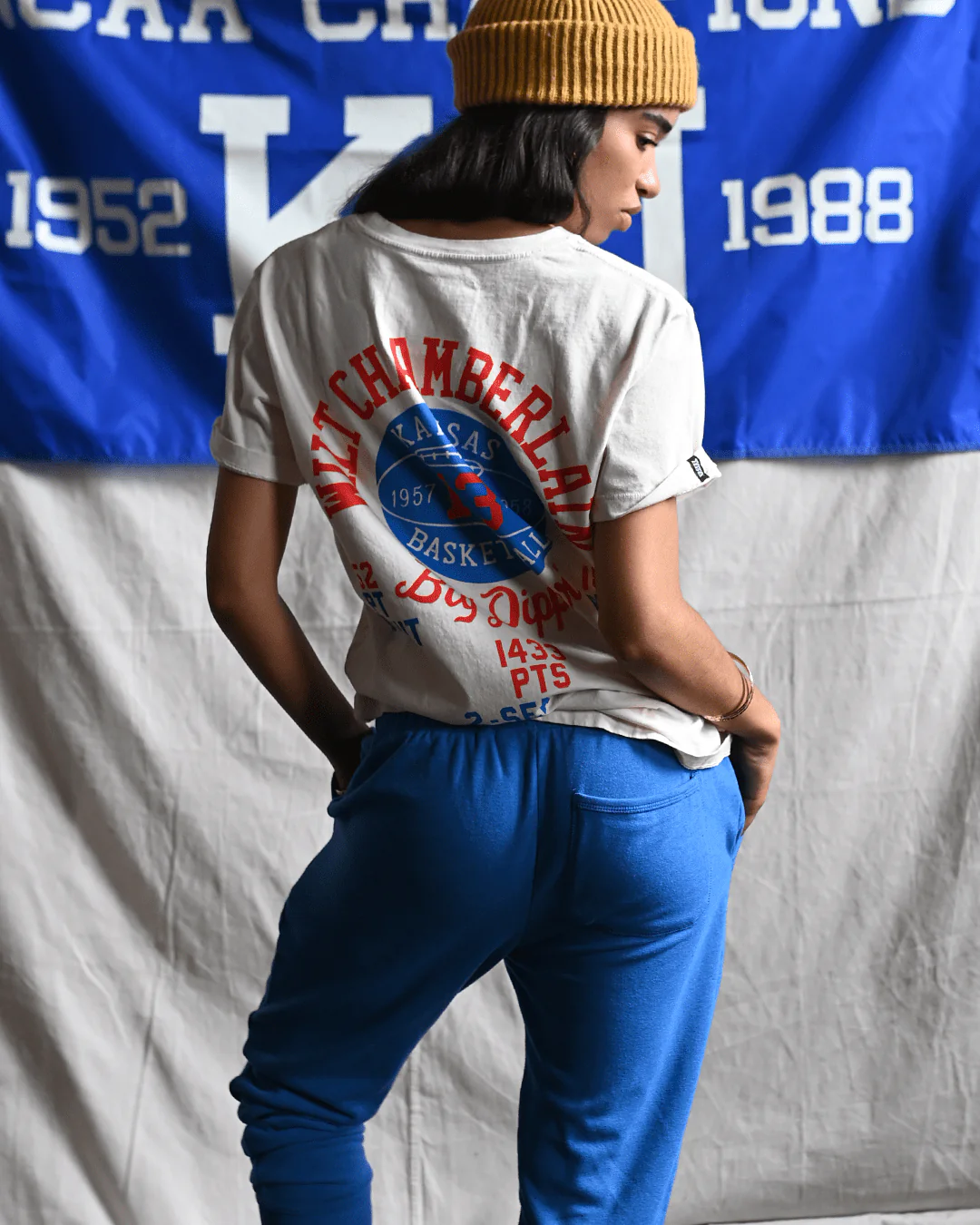 KU - Wilt Jayhawks Legacy White Tee - Image 5