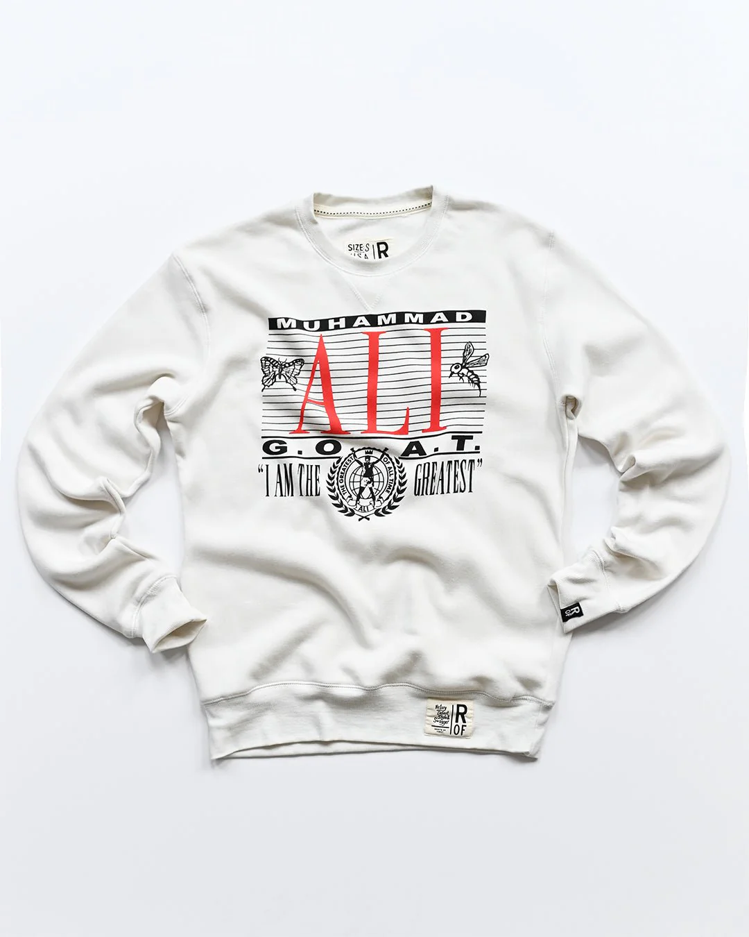 M. Ali GOAT White Sweatshirt - Image 5