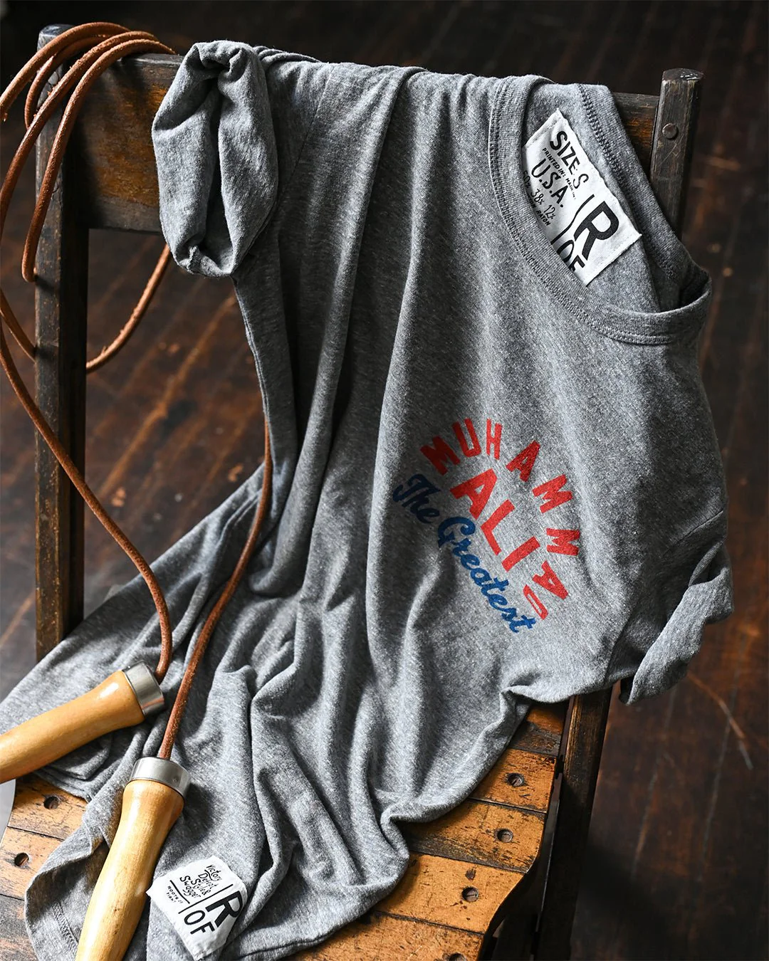M. Ali The Greatest Grey Triblend Tee - Image 2