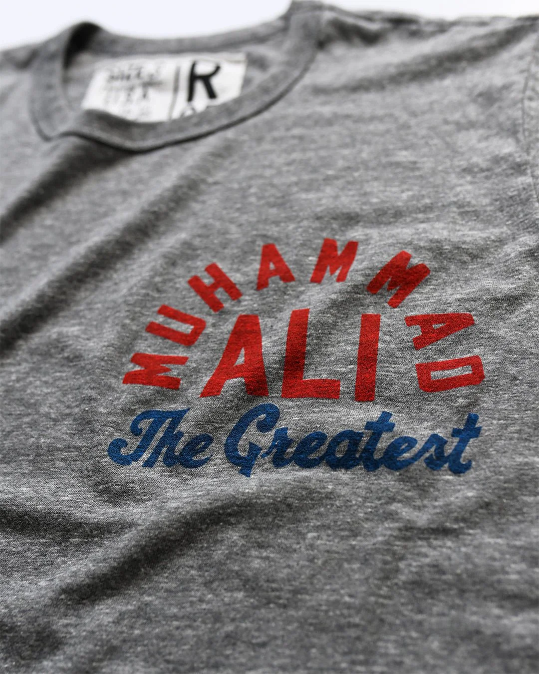 M. Ali The Greatest Grey Triblend Tee - Image 3