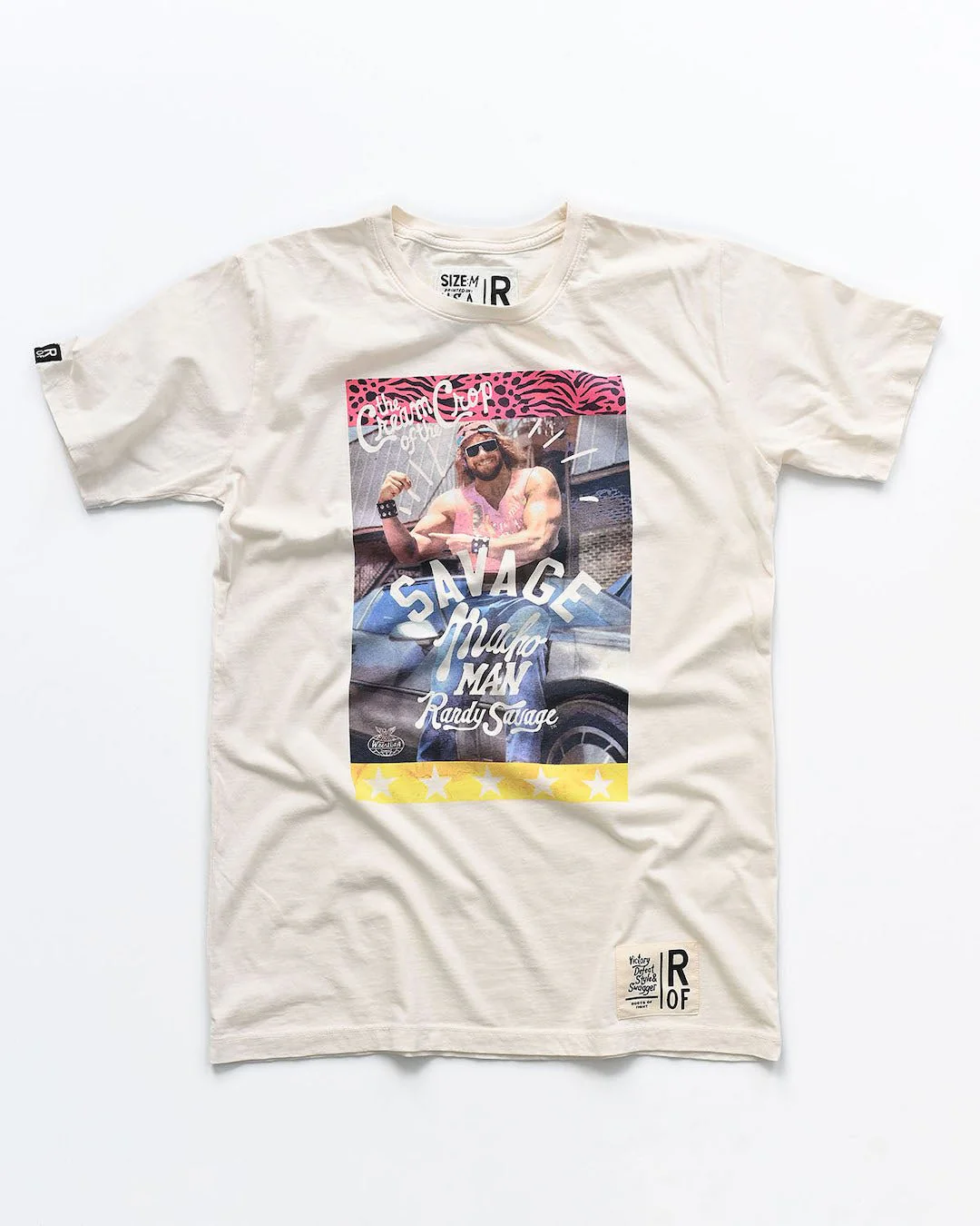 Macho Man 'Savage' White Tee - Image 3