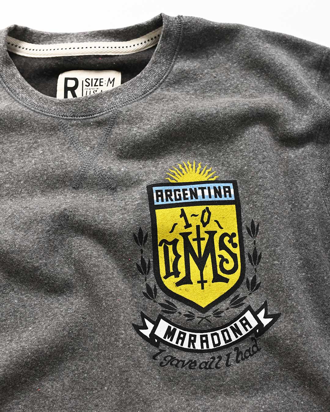 Maradona 'All I Have' Grey Sweatshirt - Image 6