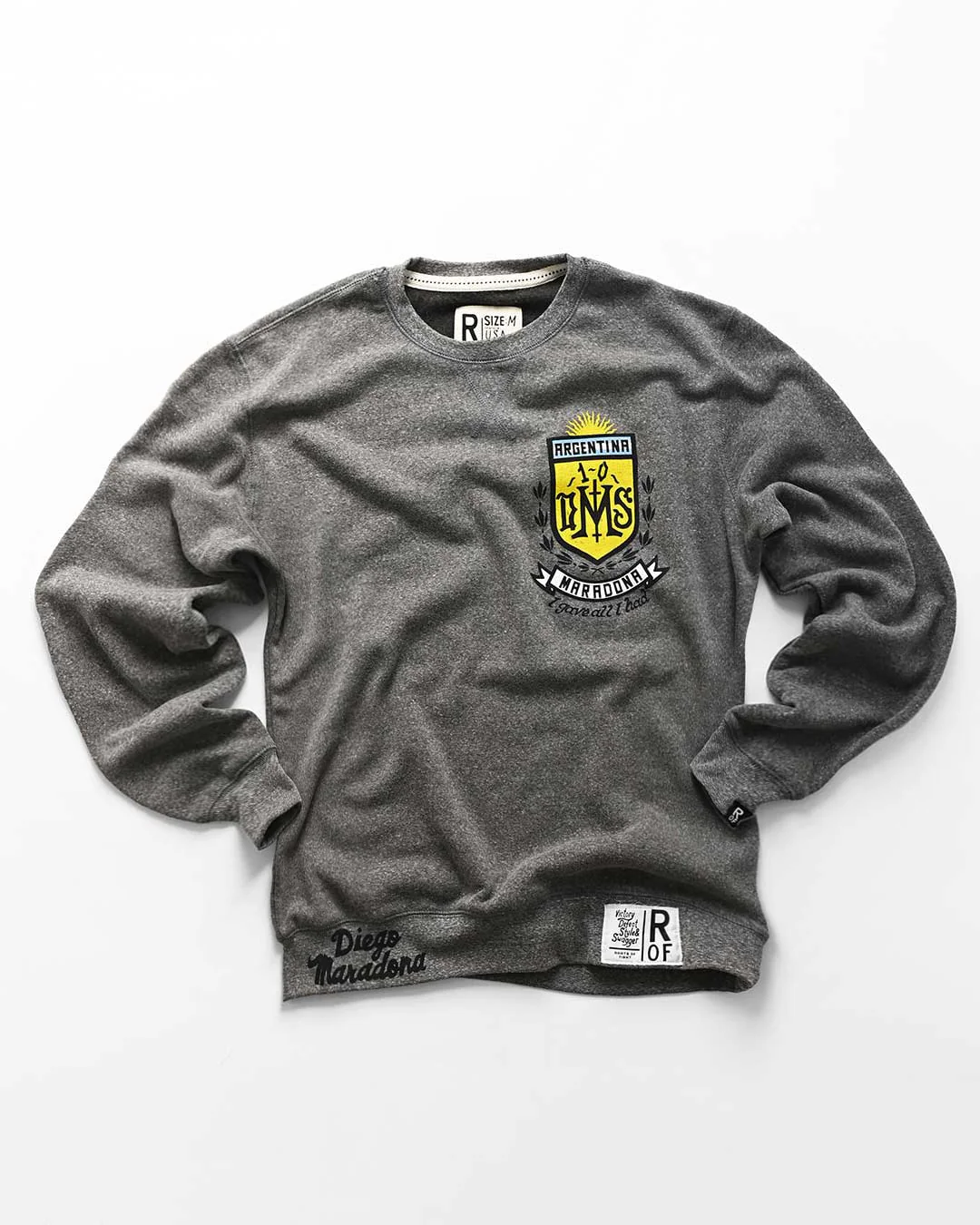Maradona 'All I Have' Grey Sweatshirt - Image 7