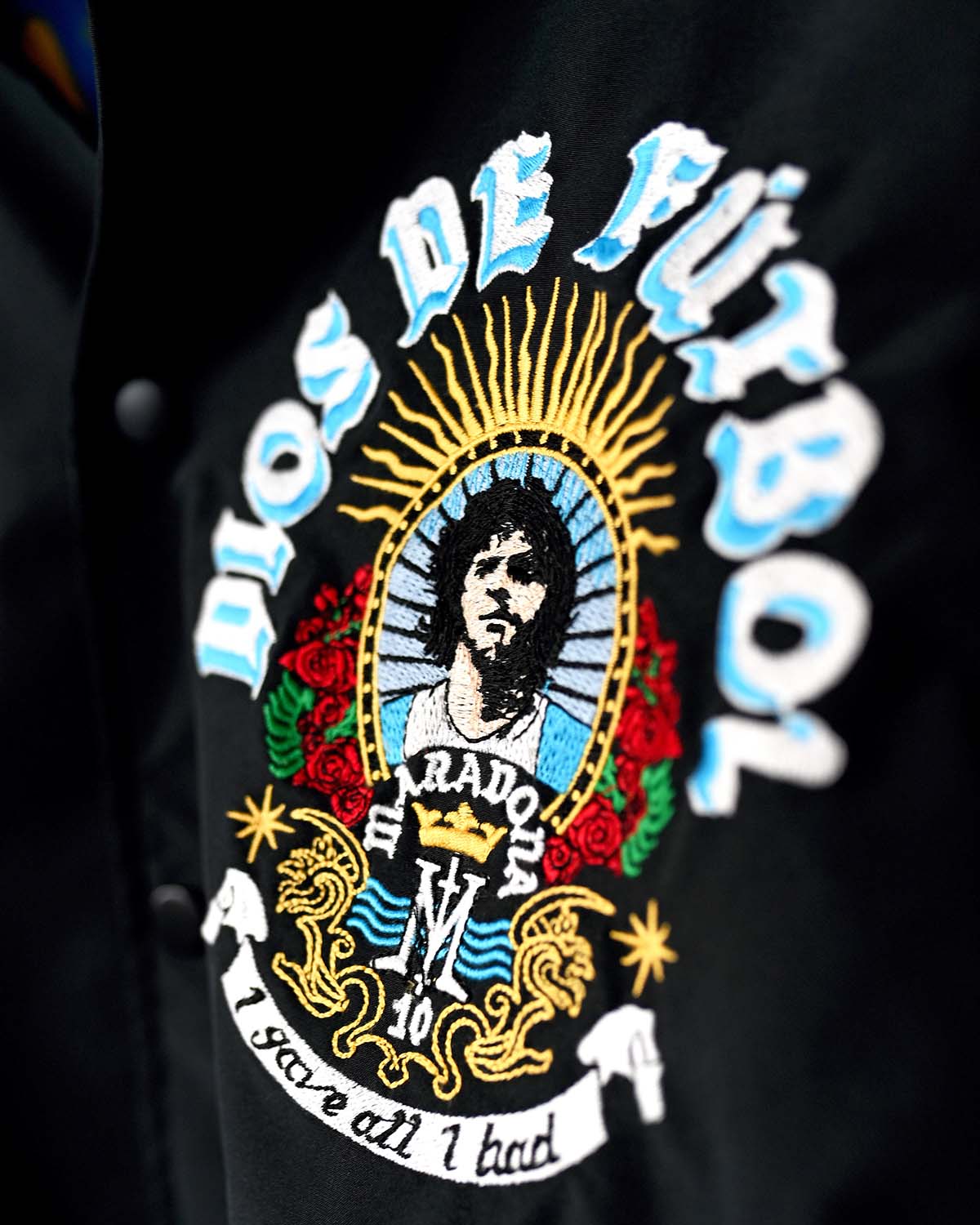 Maradona Dios De Futbol Stadium Jacket - Image 5