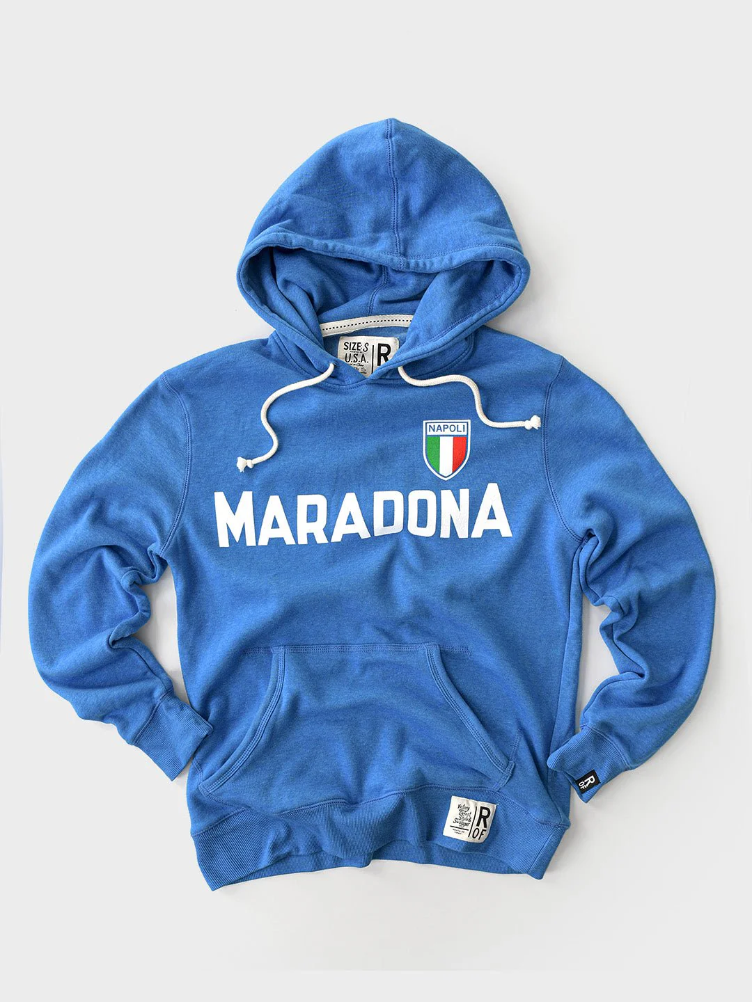 Maradona Napoli #10 Blue PO Hoody - Image 3