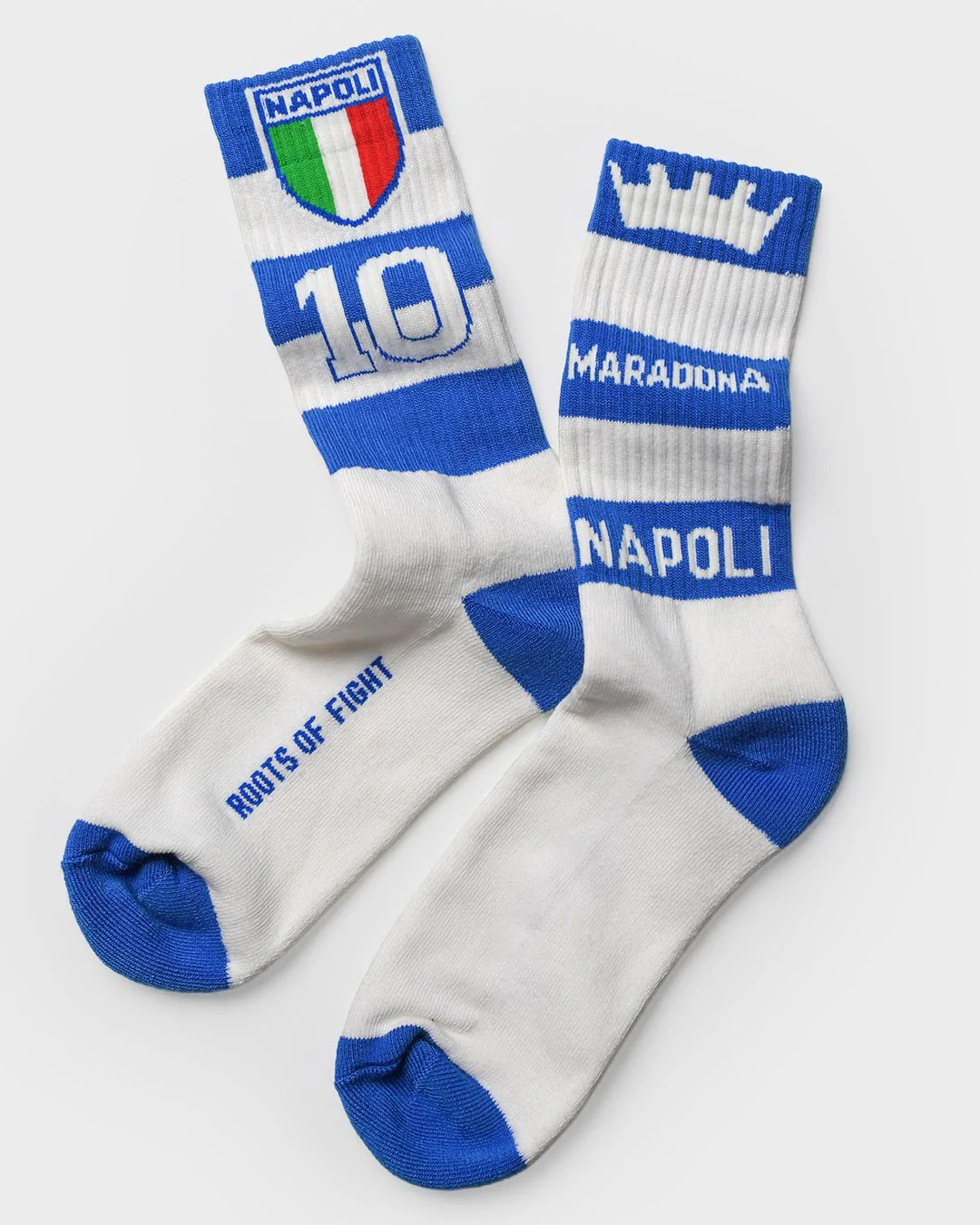 Maradona Napoli #10 Striped Socks - Image 4
