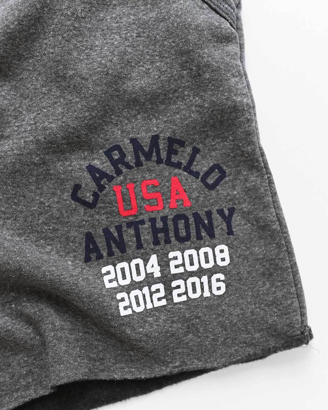 Melo Anthony Games USA Grey Shorts - Image 5