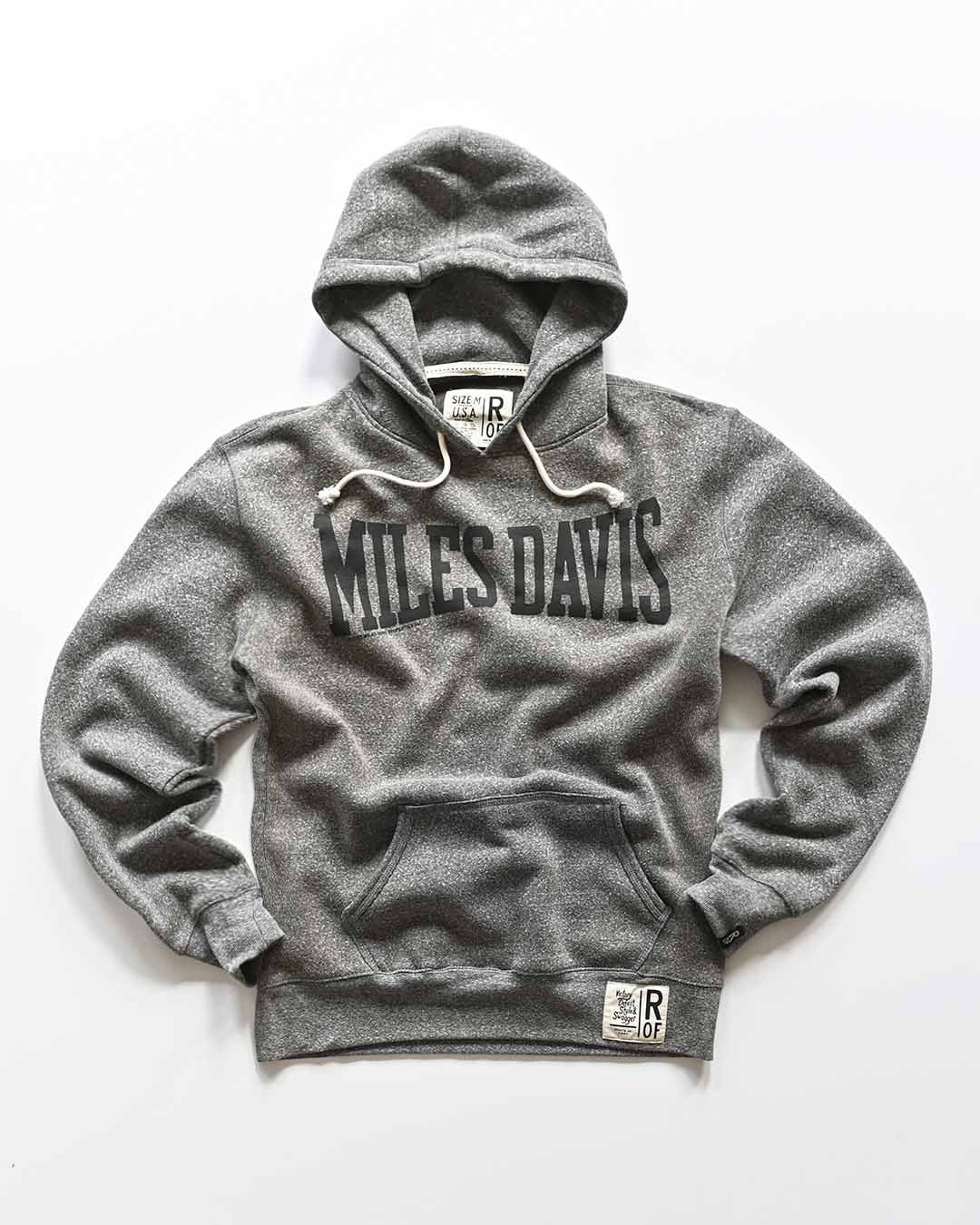 Miles Davis Grey PO Hoody - Image 4