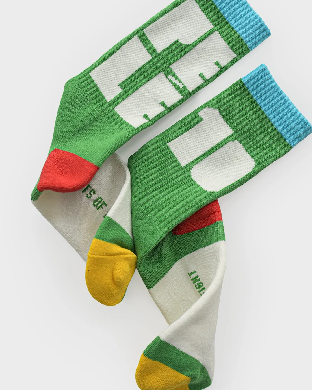 Pelé #10 Brasil Green Socks - Image 5