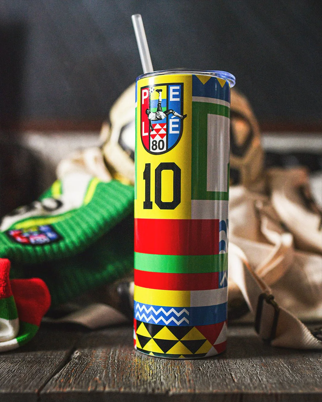 Pelé Bicycle Kick Tumbler - Image 3