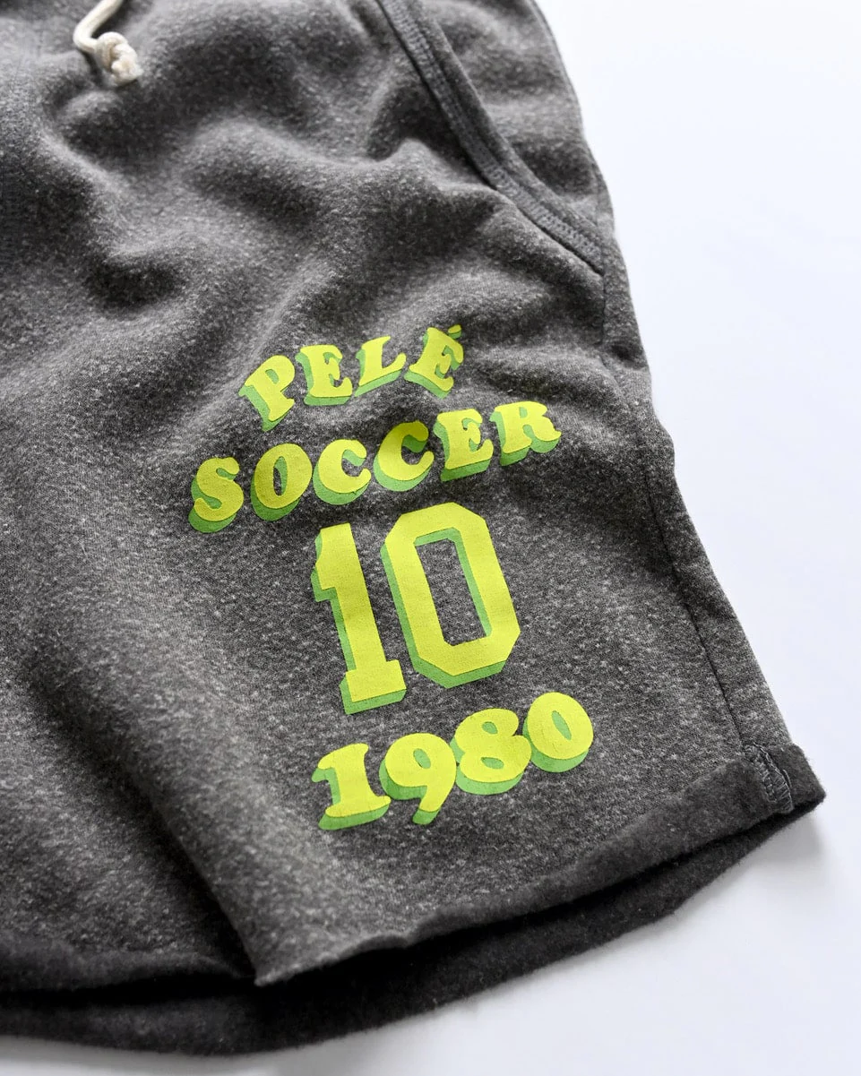 Pelé Soccer Grey Shorts - Image 3