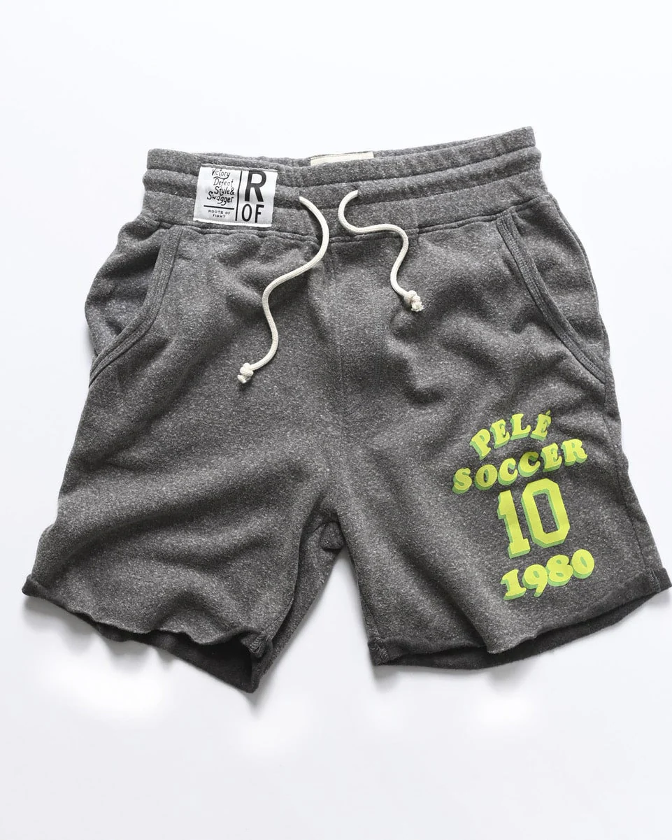 Pelé Soccer Grey Shorts - Image 4