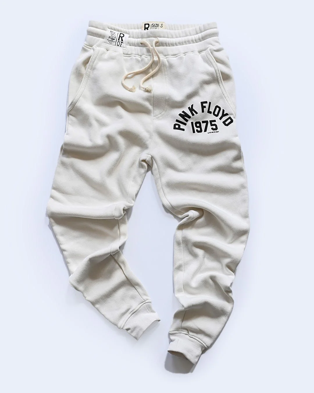 Pink Floyd 1975 White Sweatpants - Image 4