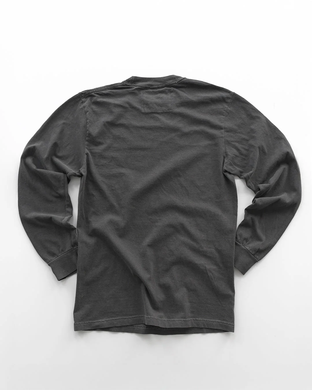 Pink Floyd '73 Dark Side Charcoal Long Sleeve Tee - Image 2
