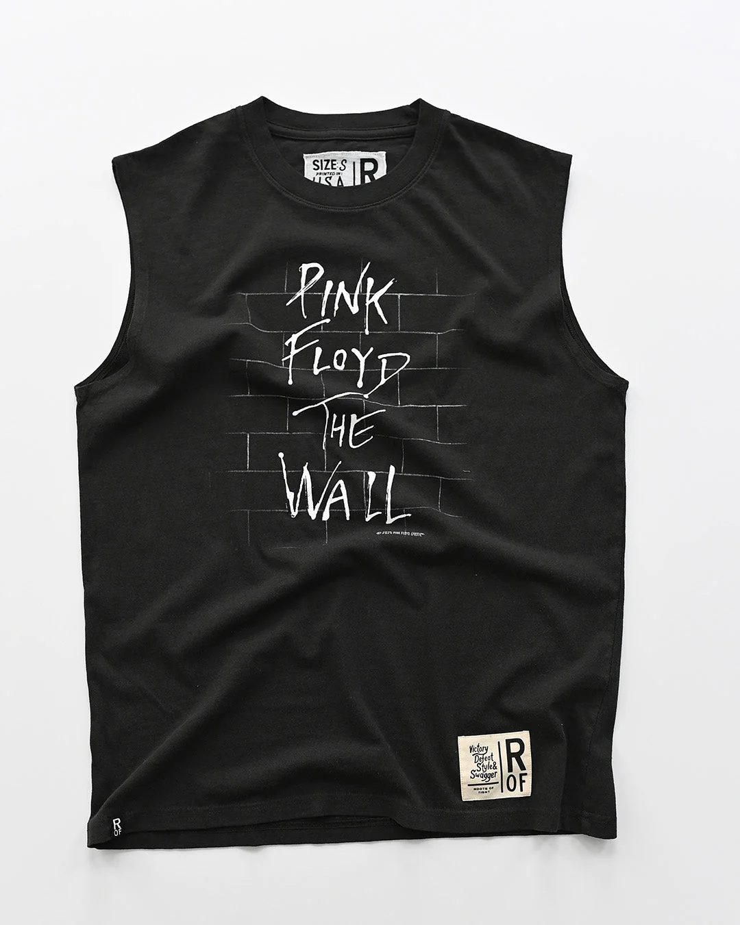 Pink Floyd The Wall Black Muscle Tee - Image 3