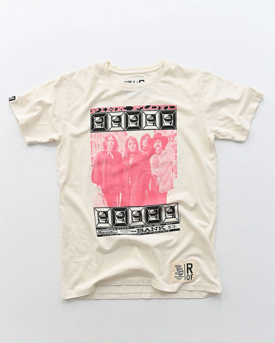 Pink Floyd Vintage Concert White Tee - Image 3